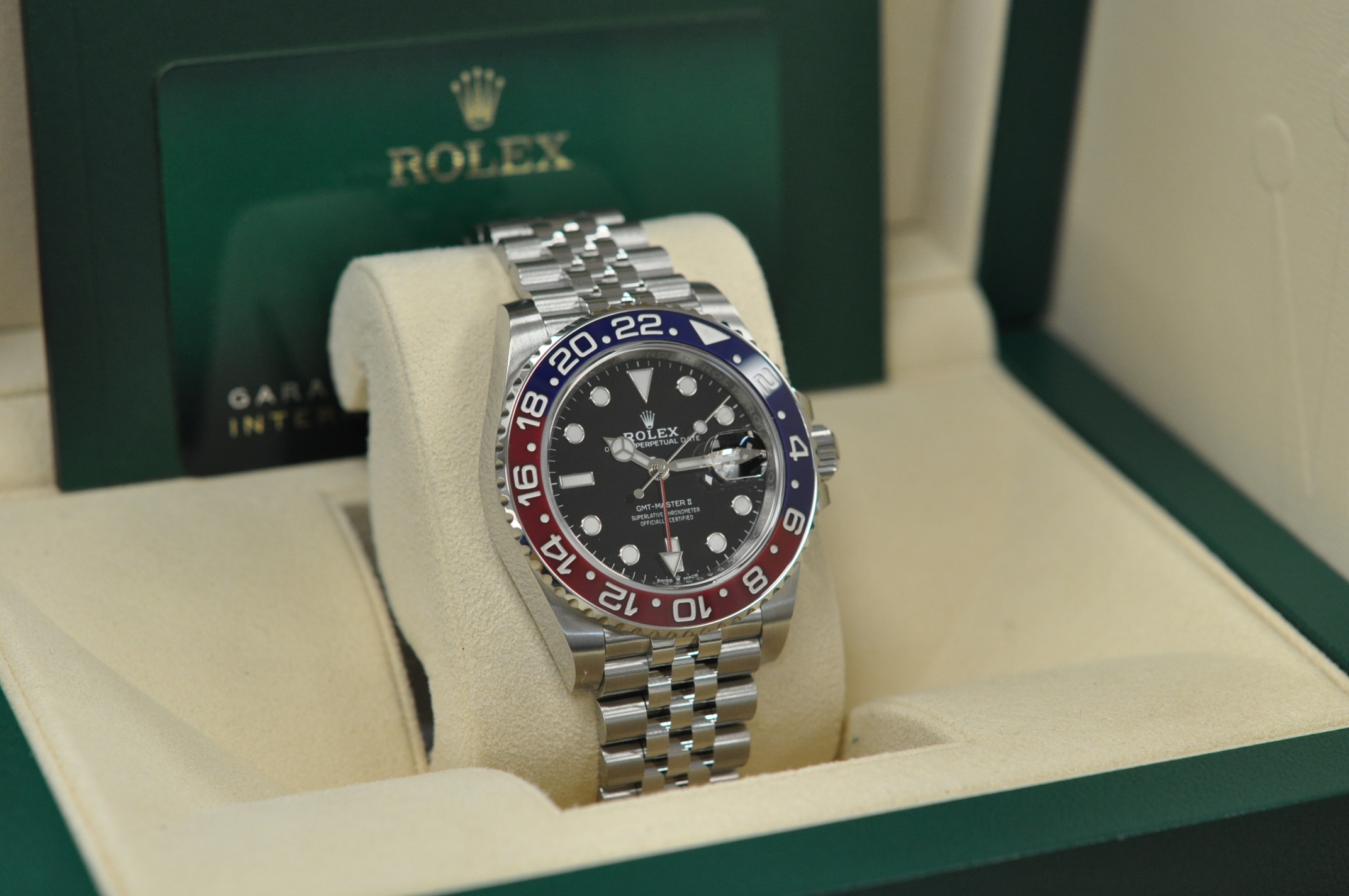 Rolex 2021 GMTMaster II �Pepsi� Hackett Watches