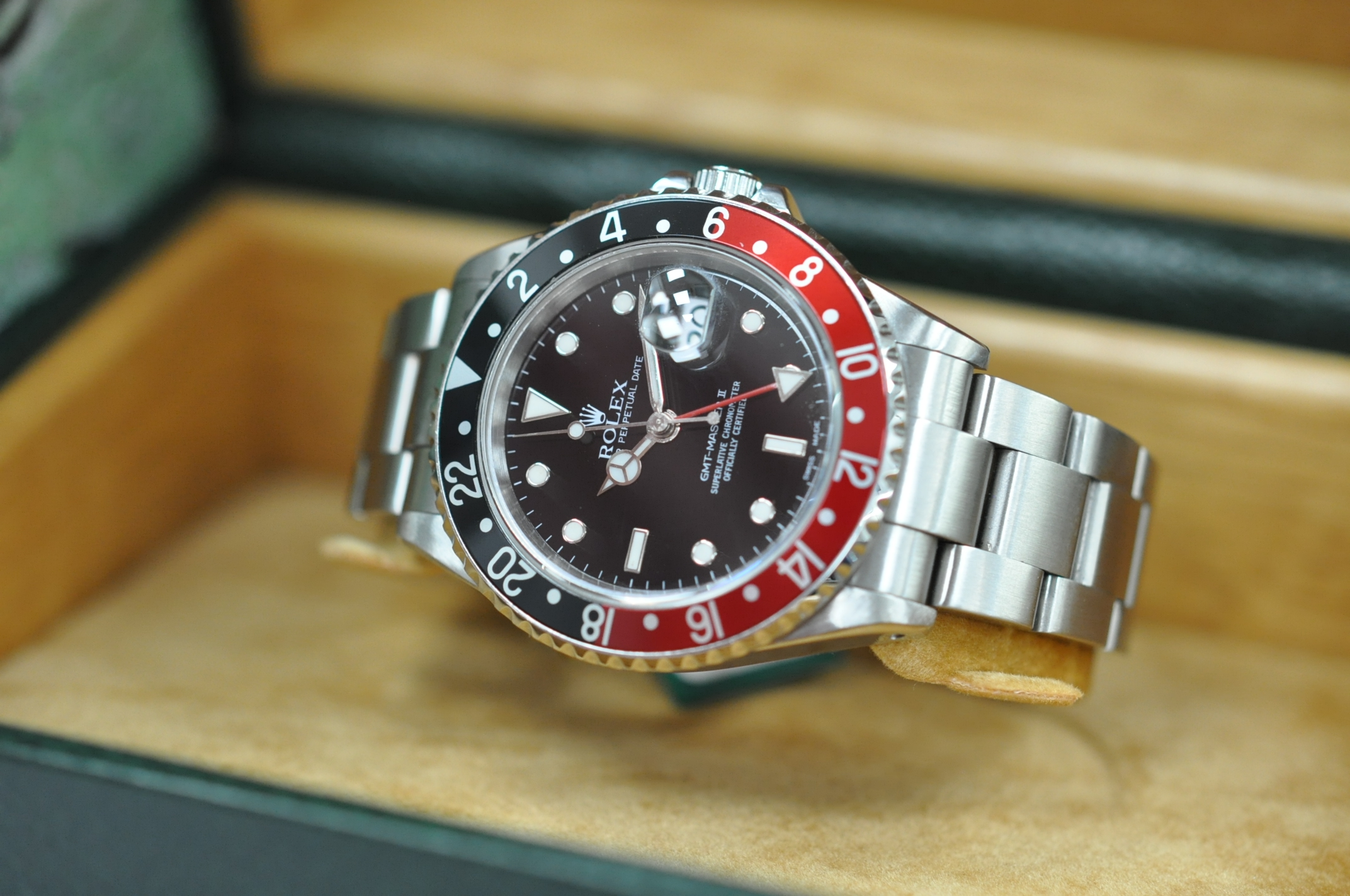 Rolex 2002 GMTMaster II 16710 Hackett Watches