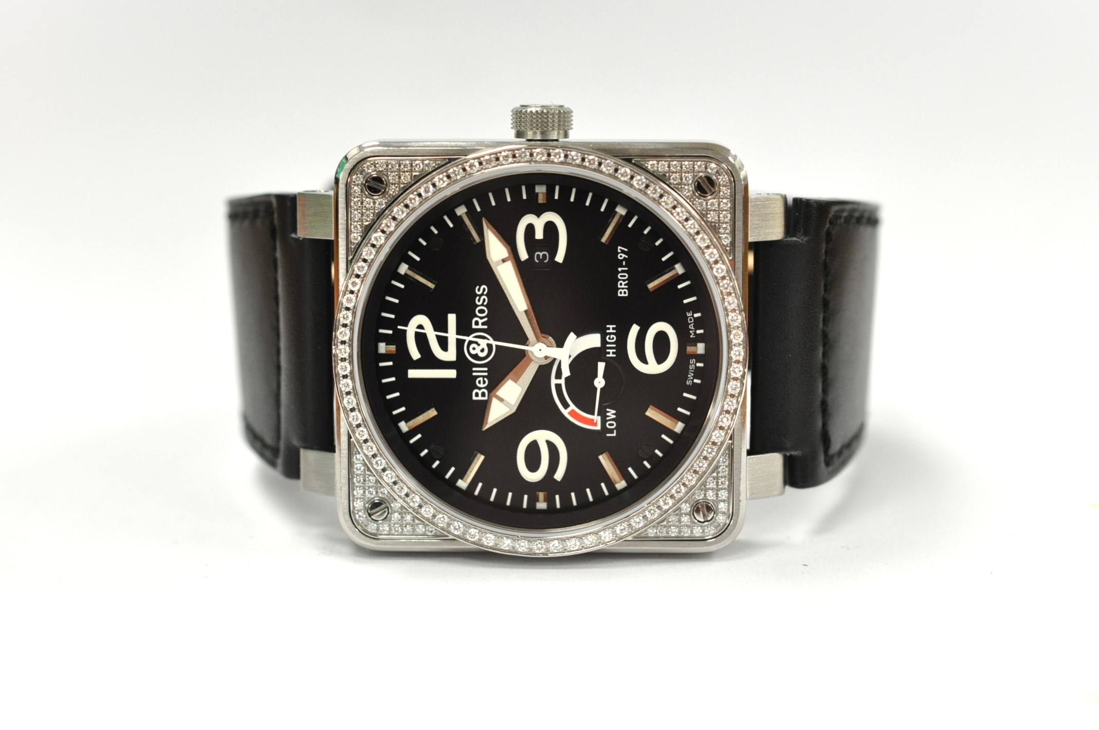 Bell & Ross BR01-97 Diamond Case