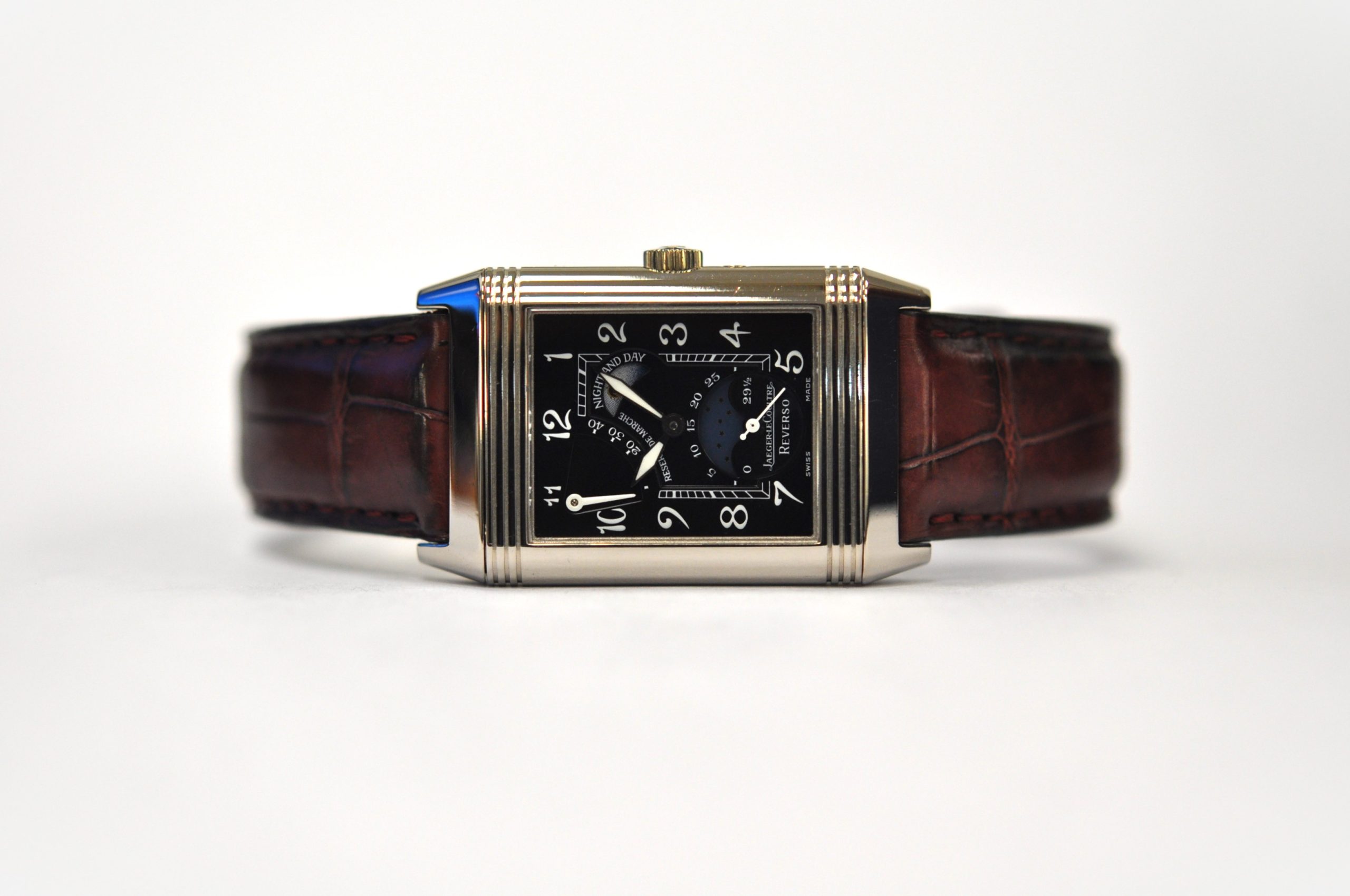 18ct White Gold Reverso Sun Moon 270.3.63