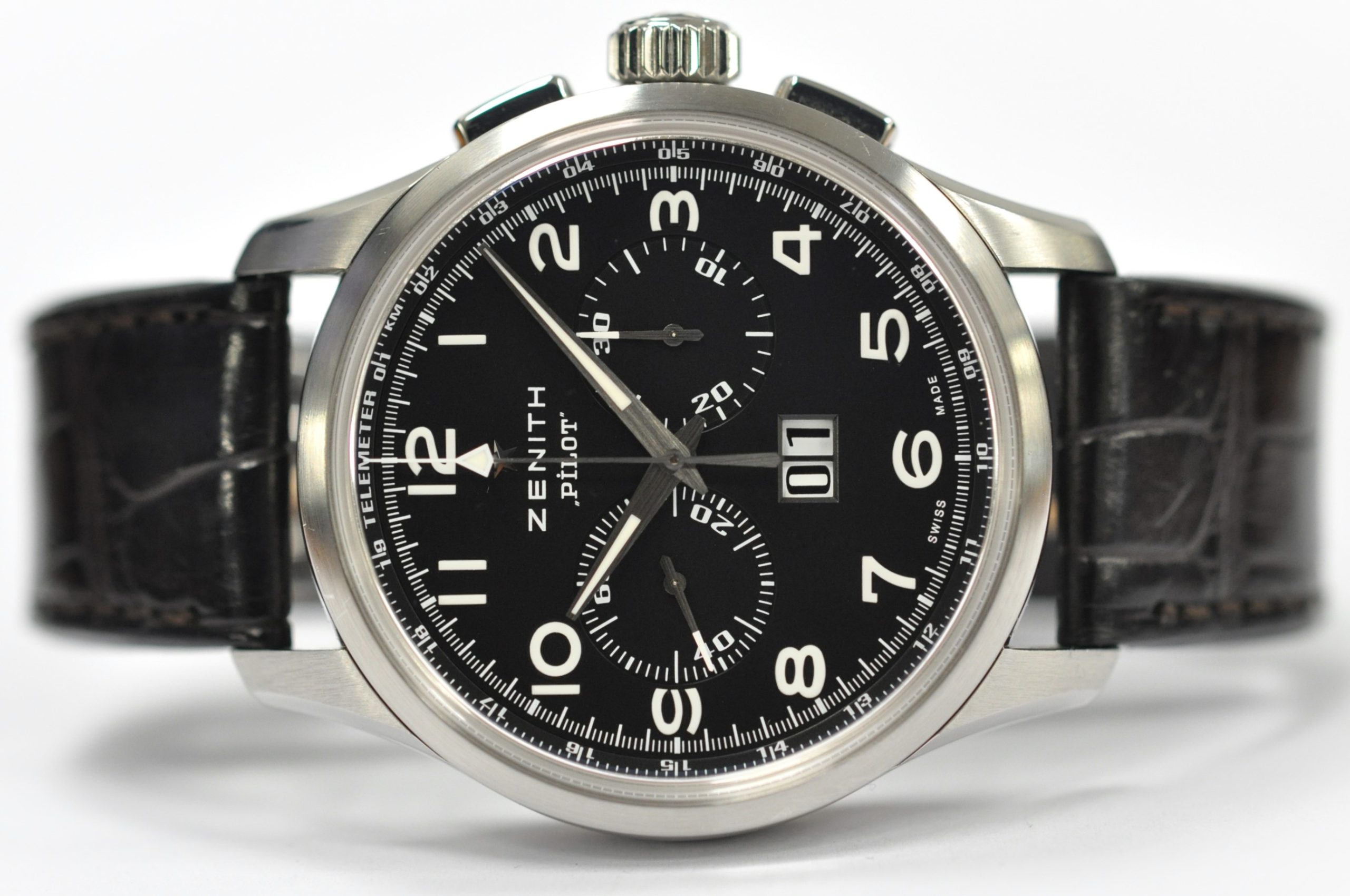 Zenith 2016 Pilot Big Date Special Chrono - Hackett Watches