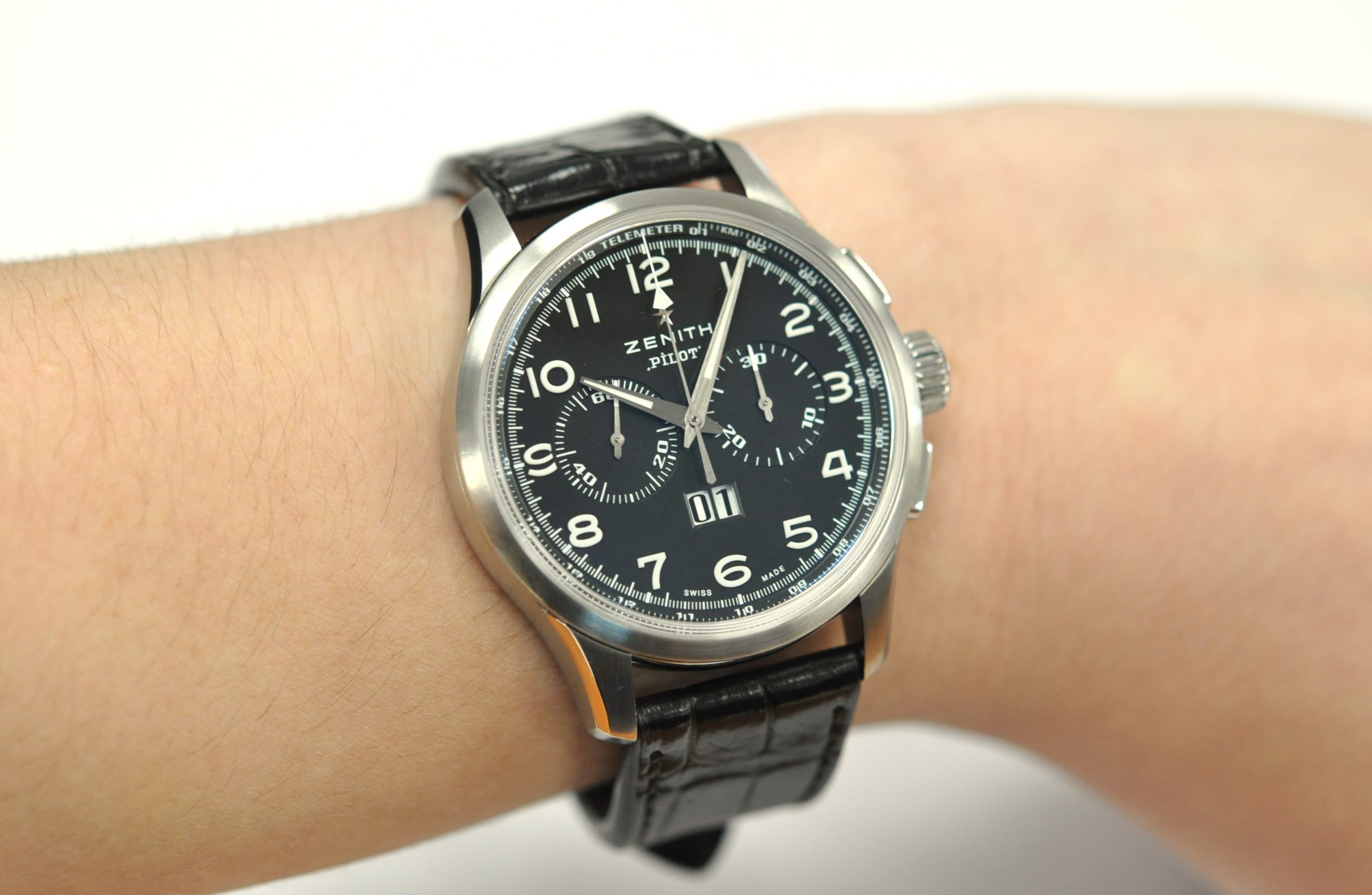 Zenith 2016 Pilot Big Date Special Chrono - Hackett Watches