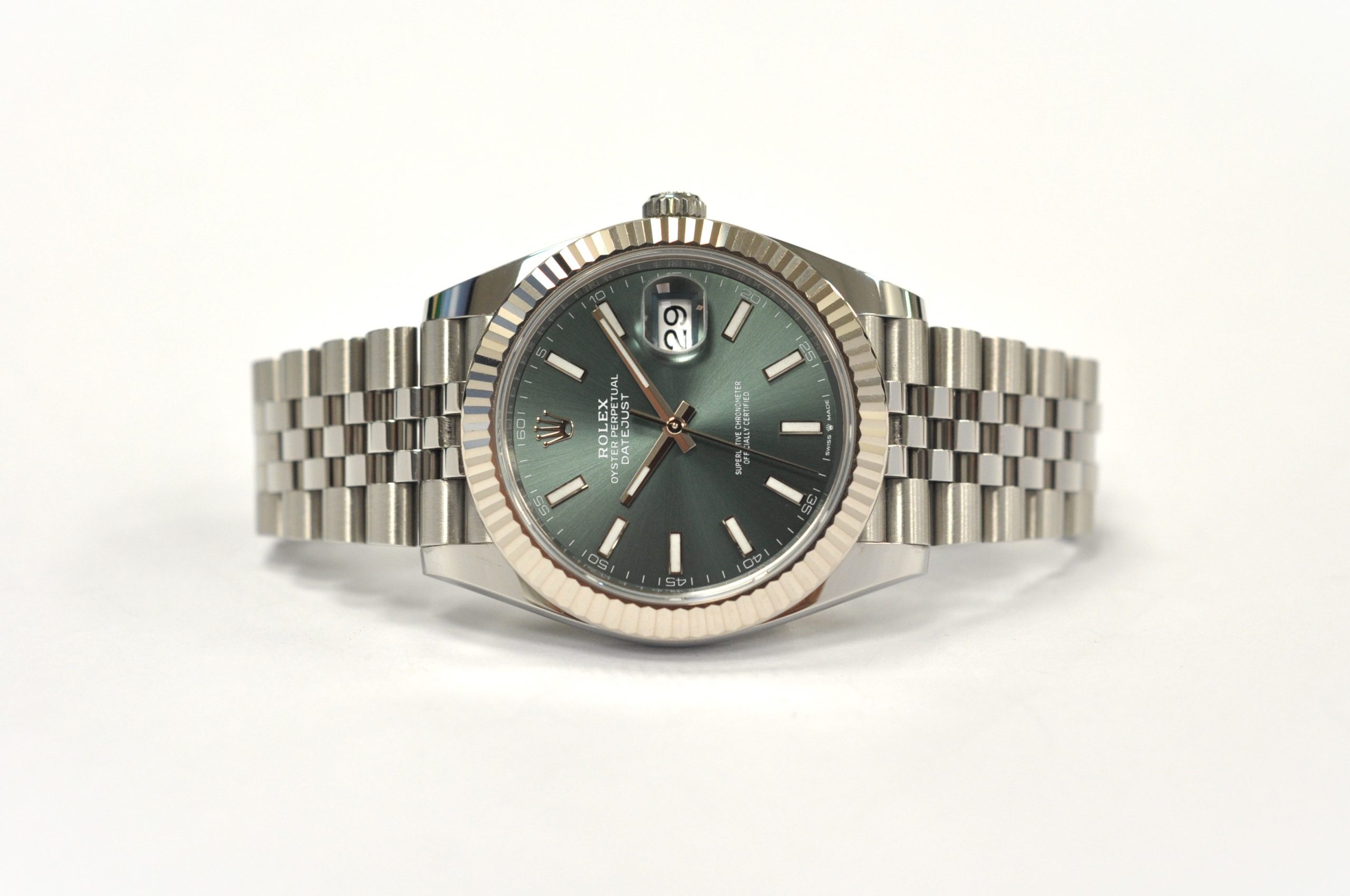 2022 Datejust 41 Mint Green 126334