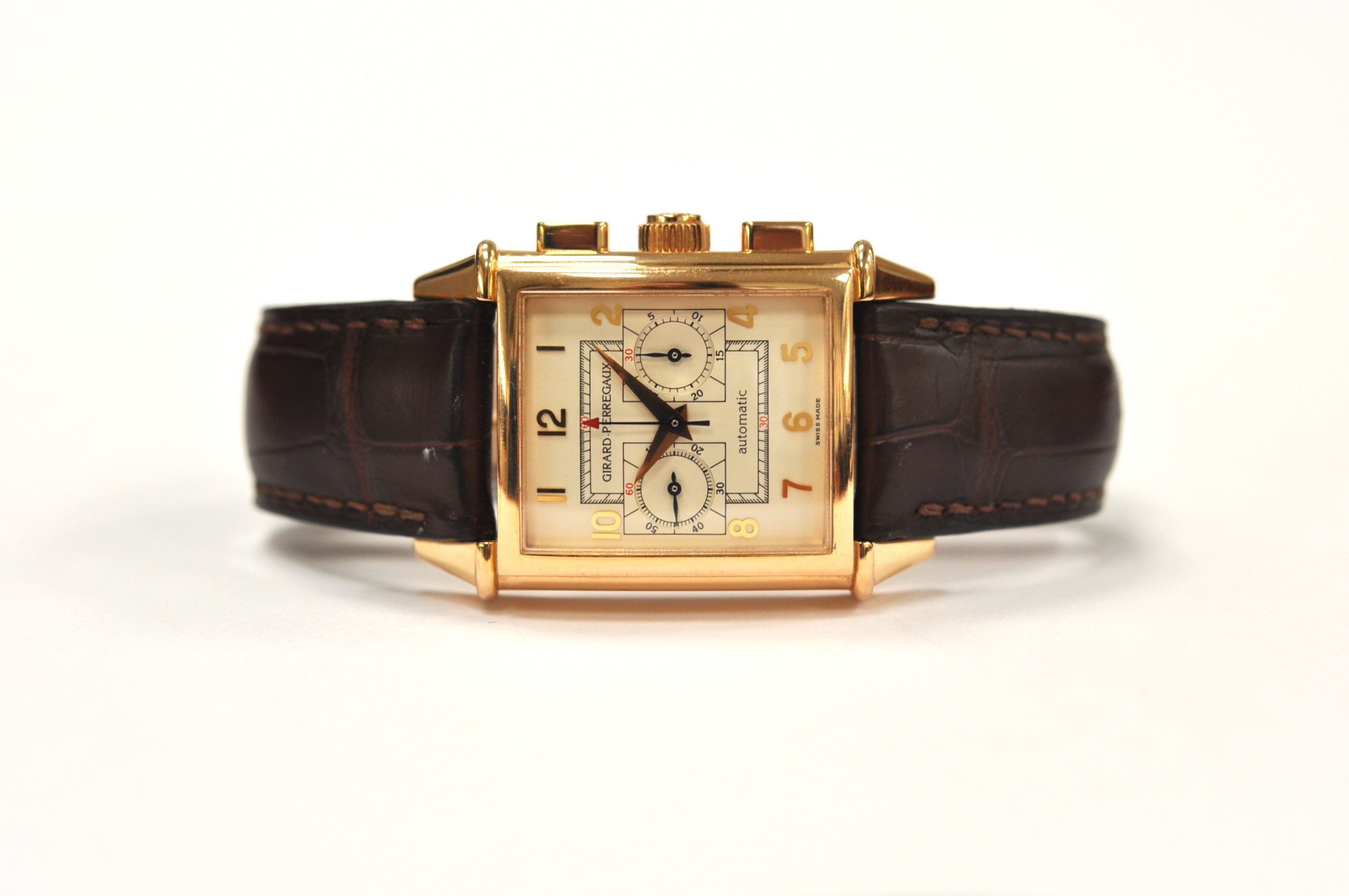 18ct Rose Gold   Vintage 1945 Chronograph 2599